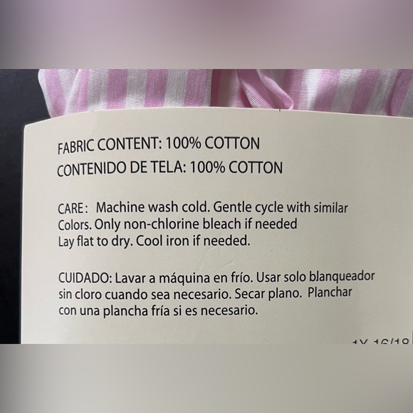 Bobbie Brooks 100% Cotton Pink and White Striped Plus Size Boxer Shorts - Cozy - Picture 6 of 7